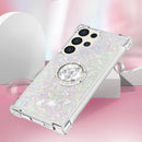 Samsung Galaxy S25 Plus Flowing Liquid Glitter Sparkly Bling Case