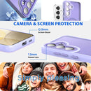 Samsung Galaxy S24/S25 Plus 3 - Layer Crystal Transparent Protective Case