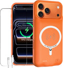 iPhone 17 Pro Max 12000mAh battery case package contents with tempered glass