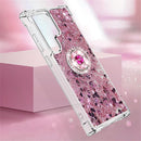 Samsung Galaxy S25 Plus Flowing Liquid Glitter Sparkly Bling Case