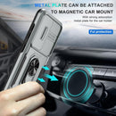 Samsung Galaxy S25 Ultra Camera Lens Cover+Screen Protector+Ring Holder Phone Cover