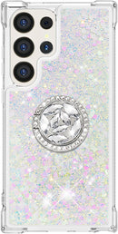 Samsung Galaxy S25 Plus Flowing Liquid Glitter Sparkly Bling Case