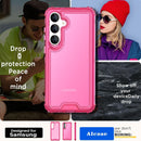 Samsung Galaxy S24/S25 Plus 3 - Layer Crystal Transparent Protective Case