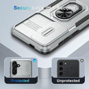 Samsung Galaxy S25 Ultra Camera Lens Cover+Screen Protector+Ring Holder Phone Cover