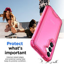 Samsung Galaxy S24/S25 Plus 3 - Layer Crystal Transparent Protective Case