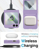 Samsung Galaxy Z Flip 6 Hinge Protection Built - in Screen Protector Phone Case