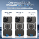 Frameless Magnetic Kickstand Metal Case for iPhone 16 Pro Max