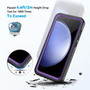 Galaxy S23 FE purple waterproof case underwater IP68 submersion demo
