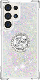 Samsung Galaxy S25 Plus Flowing Liquid Glitter Sparkly Bling Case