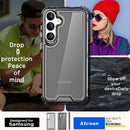 Samsung Galaxy S24/S25 Plus 3 - Layer Crystal Transparent Protective Case