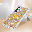 Samsung Galaxy S25 Plus Flowing Liquid Glitter Sparkly Bling Case