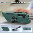 Samsung Galaxy S25 Ultra Camera Lens Cover+Screen Protector+Ring Holder Phone Cover