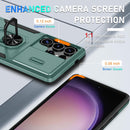 Samsung Galaxy S25 Ultra Camera Lens Cover+Screen Protector+Ring Holder Phone Cover