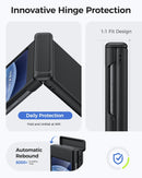 Moto Razr 2026 Rugged Slim Case with Outer Glass – non-slip texture detail