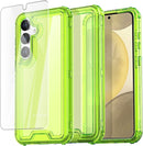 Samsung Galaxy S24/S25 Plus 3 - Layer Crystal Transparent Protective Case