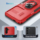 Samsung Galaxy S25 Ultra Camera Lens Cover+Screen Protector+Ring Holder Phone Cover