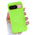 for Google Pixel 10 Pro XL Case Pink, Glitter Bling Phone Case for Women Girls Girly, Cute Sparkly Neon Bright Color, Soft TPU Phone Case for Google Pixel 10 Pro XL 6.8 inch, Hot Pink