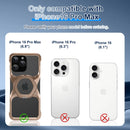 Frameless Magnetic Kickstand Metal Case for iPhone 16 Pro Max