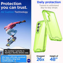 Samsung Galaxy S24/S25 Plus 3 - Layer Crystal Transparent Protective Case