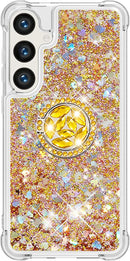 Samsung Galaxy S25 Plus Flowing Liquid Glitter Sparkly Bling Case