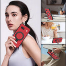 Google Pixel 9 Pro XL Case Build - in Ring Stand Shockproof Anti - Slip Protective Phone Case Black