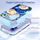 iPhone 16 Pro Case Heavy Duty Full Body Shockproof Protection 3 in 1 Hybrid Hard PC