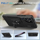 Samsung Galaxy S25 Ultra Camera Lens Cover+Screen Protector+Ring Holder Phone Cover