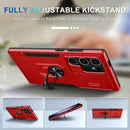 Samsung Galaxy S25 Ultra Camera Lens Cover+Screen Protector+Ring Holder Phone Cover