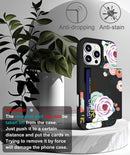 iPhone 16 Pro Case Cute Card Holder Slim Cases Paws Dog Craws