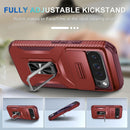 Google Pixel 8 Pro Case 2 Tempered Glass Screen Shockproof Protective Phone Cover Orange