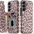 Galaxy S25 Card Slots Kickstand Protective Phone Case