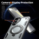 Heavy - Duty Galaxy S25 Ultra Case with 360° Rotatable Ring Kickstand