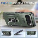 Google Pixel 8 Pro Case 2 Tempered Glass Screen Shockproof Protective Phone Cover Orange