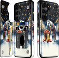 Galaxy S25 Card Slots Kickstand Protective Phone Case