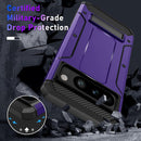 Pixel 8 Pro Screen Protector (6.7 - Inch) Dual Layer Heavy Duty Shockproof Protective Case - Army Green