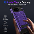 Pixel 8 Pro Screen Protector (6.7 - Inch) Dual Layer Heavy Duty Shockproof Protective Case - Army Green