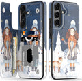 Galaxy S25 Card Slots Kickstand Protective Phone Case