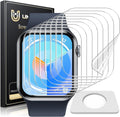 8 Pack for Apple Watch Series 10 Screen Protector 42Mm - [Strong Asorption] [Flexible TPU Not Glass][Non - Bubbles] Iwatch Anti - Scratch Replacement Protection HD Clear Cover Soft Film
