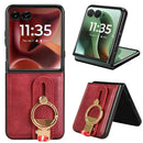 Motorola Razr Ultra leather kickstand case