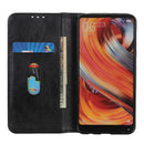 Google Pixel 11 Pro Litchi Leather Wallet Stand Case (Black)