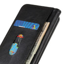 Google Pixel 11 Litchi Leather Wallet Stand Case (Black)
