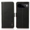 Google Pixel 11 Pro XL Genuine Leather Case Black