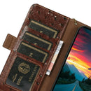 Google Pixel 11 Pro leather case detail