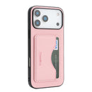 iPhone 18 Pro Leather Wallet Case kickstand