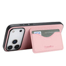 iPhone 18 Pro Leather Wallet Case wrist strap