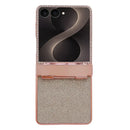 Galaxy Z Flip 8 Rhinestone Glitter Hinge Case Gold