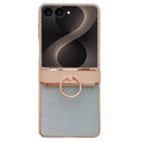 Galaxy Z Flip 8 Glitter Rhinestone Case Blue
