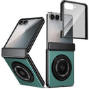 Galaxy Z Flip 8 Rotating Kickstand Case Lake Blue