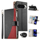Google Pixel 11 Pro XL Leather Wallet Case Black