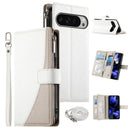 Google Pixel 11 Pro XL Leather Wallet Case White